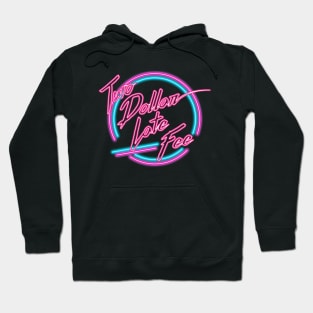 Two Dollar Late Fee (Circle Logo) Hoodie